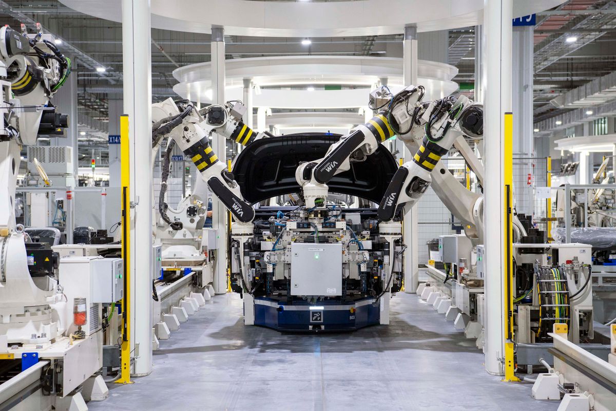 Aplicação industrial para o segmento de autopeças