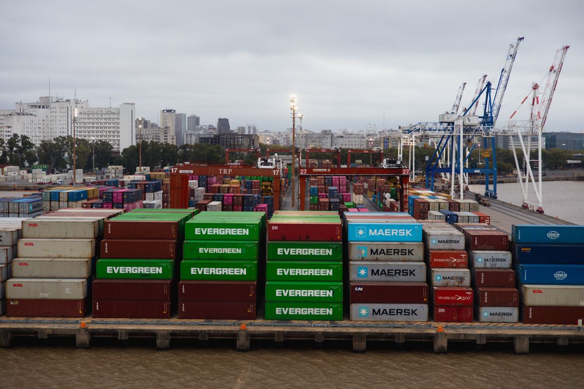 Aplicação industrial para o segmento de exportação