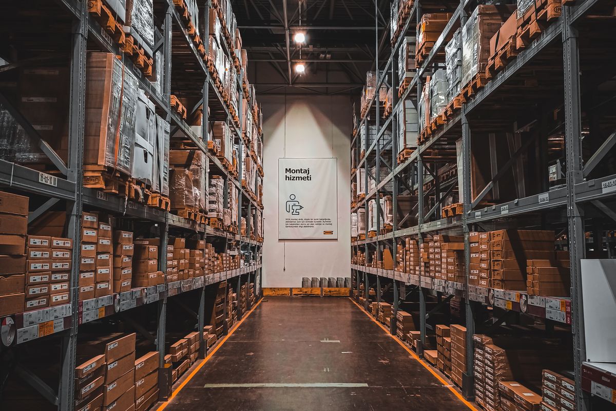 Aplicação industrial para o segmento de logística